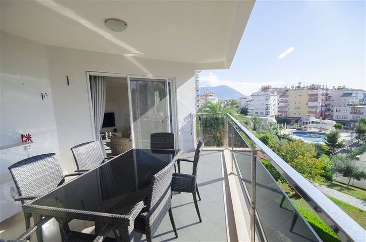 شقة عائلية مفروشة - ضمن مجمع يضم كافة الخدمات -منطقة جيكجلي المركزية / الانيا 