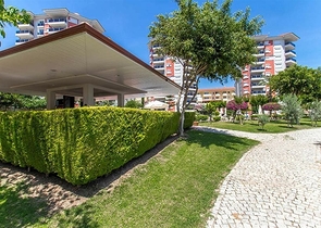 شقة عائلية مفروشة - ضمن مجمع يضم كافة الخدمات -منطقة جيكجلي المركزية / الانيا 