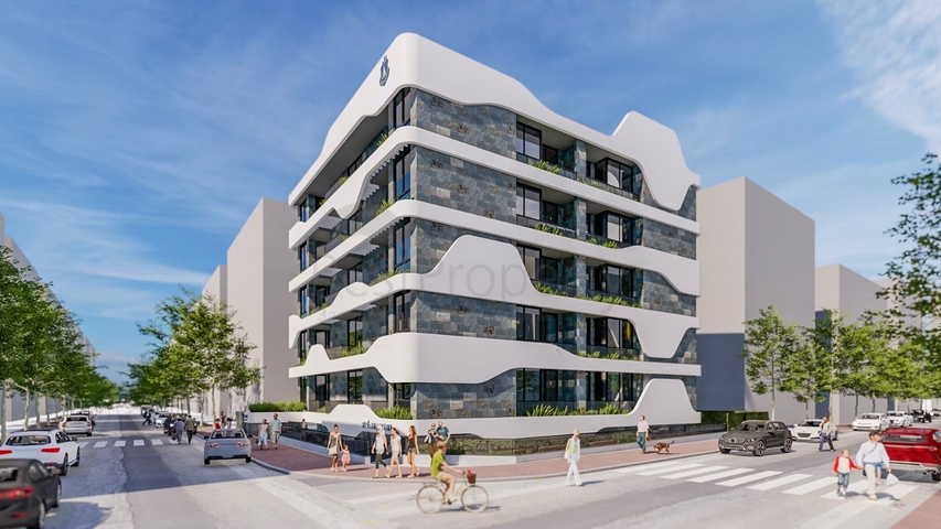 شقق ضمن مجمع سكني في مركز الانيا 