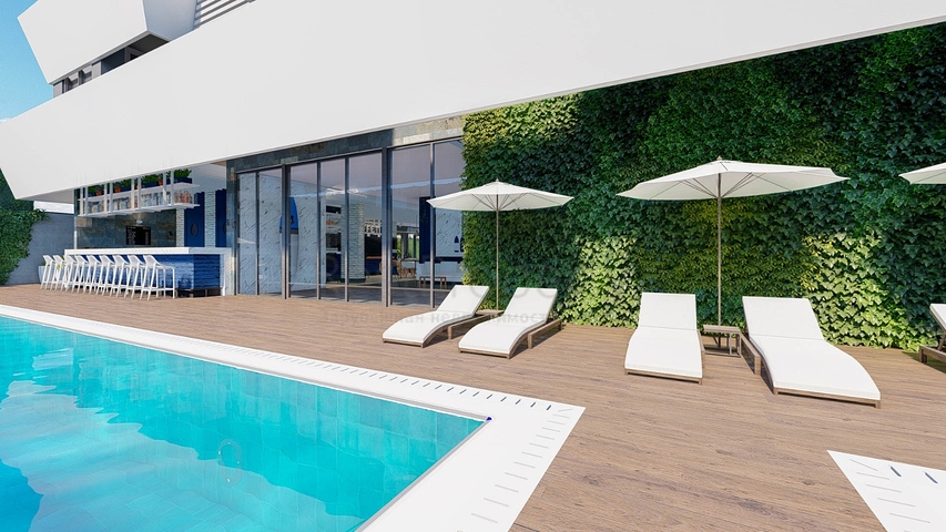 شقق ضمن مجمع سكني في مركز الانيا 