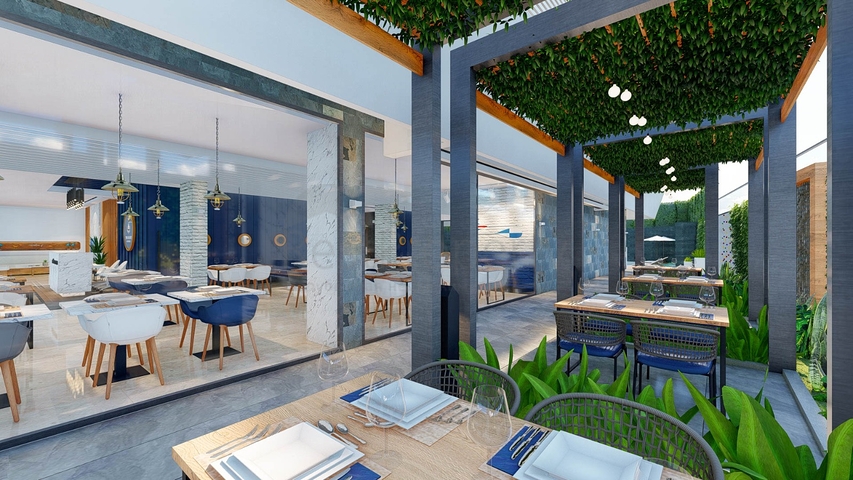 شقق ضمن مجمع سكني في مركز الانيا 