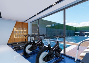 شقق ضمن مجمع سكني في مركز الانيا 