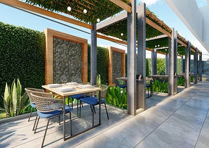 شقق ضمن مجمع سكني في مركز الانيا 