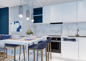 شقق ضمن مجمع سكني في مركز الانيا 