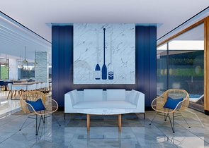 شقق ضمن مجمع سكني في مركز الانيا 