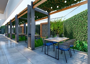 شقق ضمن مجمع سكني في مركز الانيا 