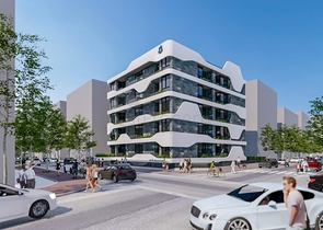 شقق ضمن مجمع سكني في مركز الانيا 