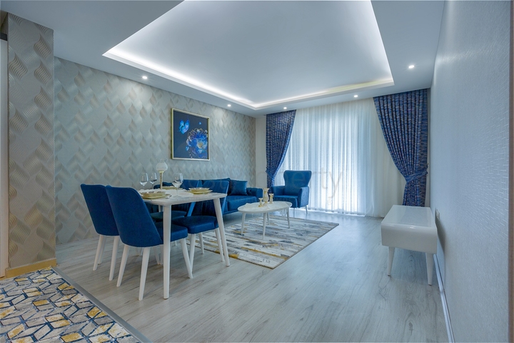 مجمع فاخر - شقة غرفة وصالة مفروشة -قريبة من البحر -كاجي جاك / الانيا 