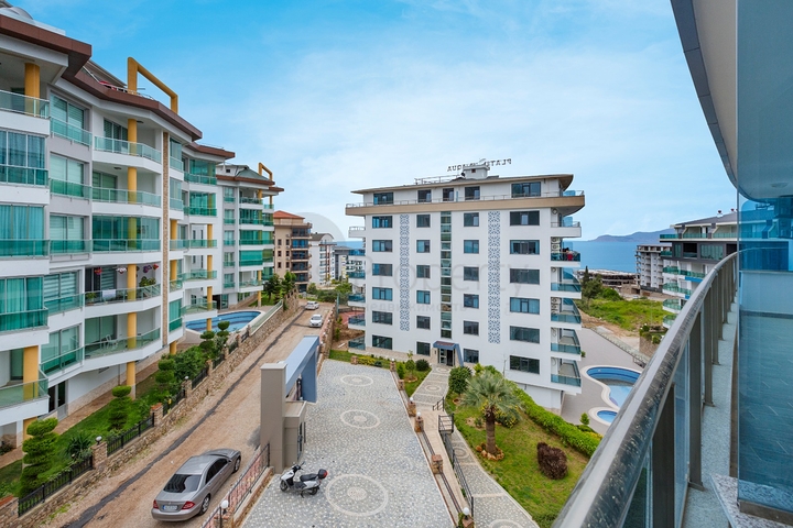 مجمع فاخر - شقة غرفة وصالة مفروشة -قريبة من البحر -كاجي جاك / الانيا 