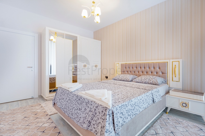 اطلالة بحر - شقة فاخرة - مجمع حديث - مهموتلار / الانيا 