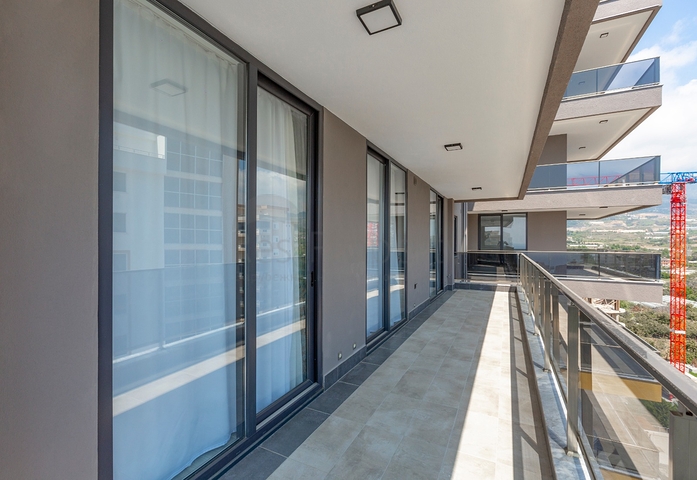 اطلالة بحر - شقة فاخرة - مجمع حديث - مهموتلار / الانيا 