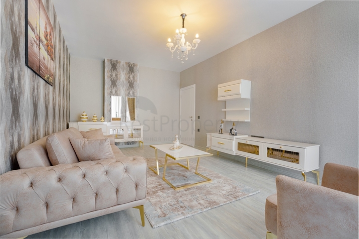 اطلالة بحر - شقة فاخرة - مجمع حديث - مهموتلار / الانيا 