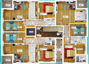 شقة 2 + 1 مطلة على الجبل في ليمان كونيالتي