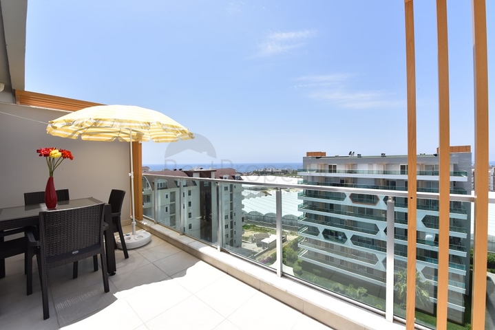 اطلالة بحر - دوبلكس ضمن مجمع فاخر - افسلار / الانيا 