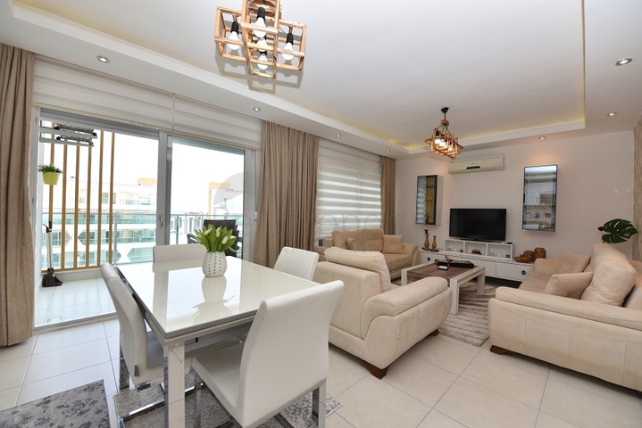 اطلالة بحر - دوبلكس ضمن مجمع فاخر - افسلار / الانيا 