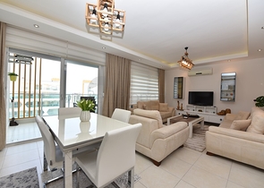 اطلالة بحر - دوبلكس ضمن مجمع فاخر - افسلار / الانيا 