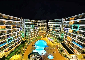 اطلالة بحر - دوبلكس ضمن مجمع فاخر - افسلار / الانيا 