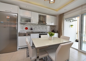 اطلالة بحر - دوبلكس ضمن مجمع فاخر - افسلار / الانيا 