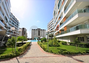 اطلالة بحر - دوبلكس ضمن مجمع فاخر - افسلار / الانيا 