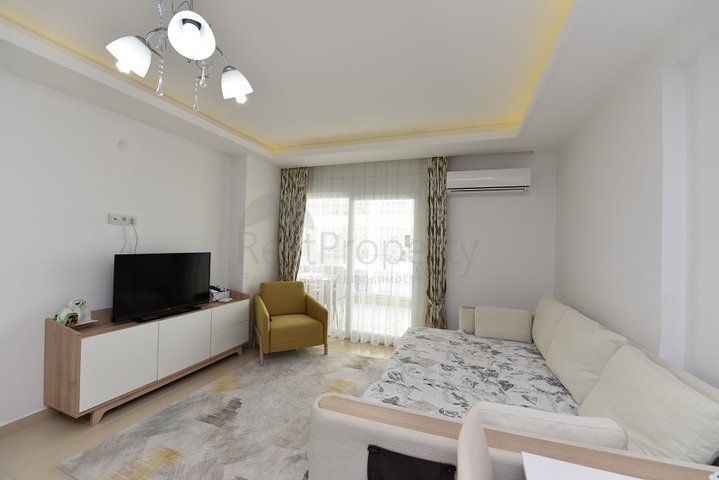 مجمع فاخر -شقة 1+1 - مفروشة - في منطقة افسلار / الانيا 