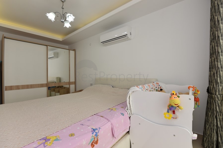 مجمع فاخر -شقة 1+1 - مفروشة - في منطقة افسلار / الانيا 