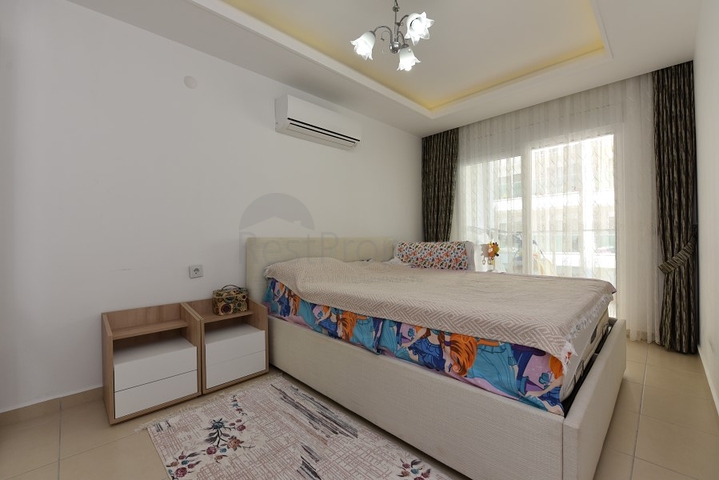 مجمع فاخر -شقة 1+1 - مفروشة - في منطقة افسلار / الانيا 