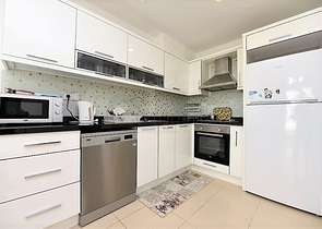 مجمع فاخر -شقة 1+1 - مفروشة - في منطقة افسلار / الانيا 