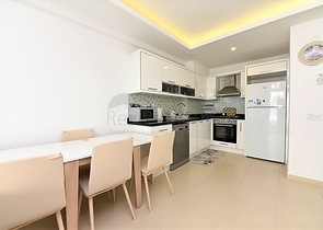 مجمع فاخر -شقة 1+1 - مفروشة - في منطقة افسلار / الانيا 