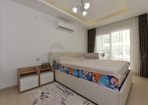 مجمع فاخر -شقة 1+1 - مفروشة - في منطقة افسلار / الانيا 