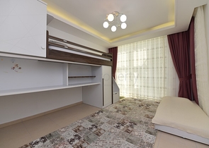 شقة عائلية مفروشة - ضمن مجمع 5 نجوم - افسلار / الانيا 