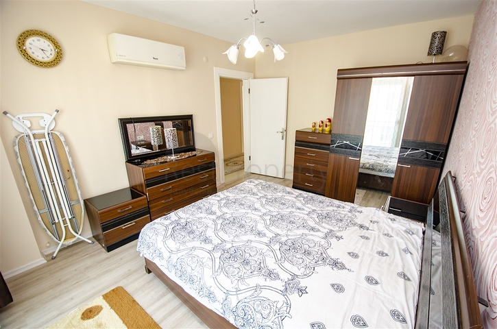 شقة مفروشة 2 + 1 في منطقة هورما في كونيالتي أنطاليا