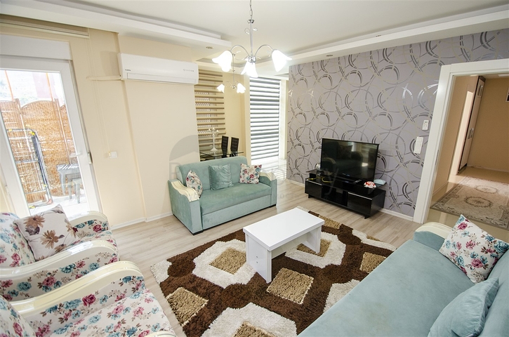 شقة مفروشة 2 + 1 في منطقة هورما في كونيالتي أنطاليا