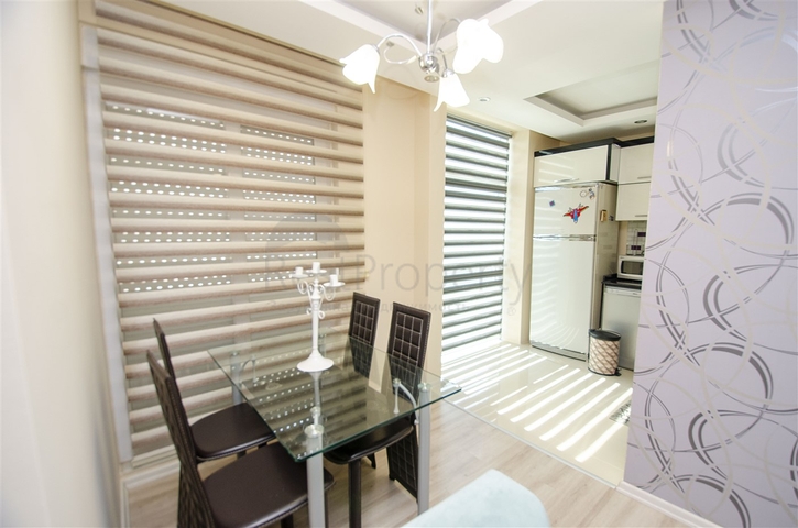 شقة مفروشة 2 + 1 في منطقة هورما في كونيالتي أنطاليا