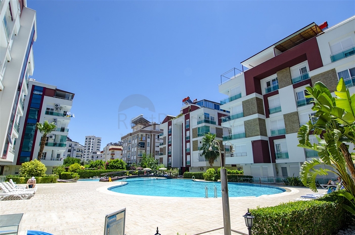 شقة مفروشة 2 + 1 في منطقة هورما في كونيالتي أنطاليا