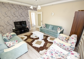 شقة مفروشة 2 + 1 في منطقة هورما في كونيالتي أنطاليا