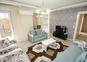 شقة مفروشة 2 + 1 في منطقة هورما في كونيالتي أنطاليا