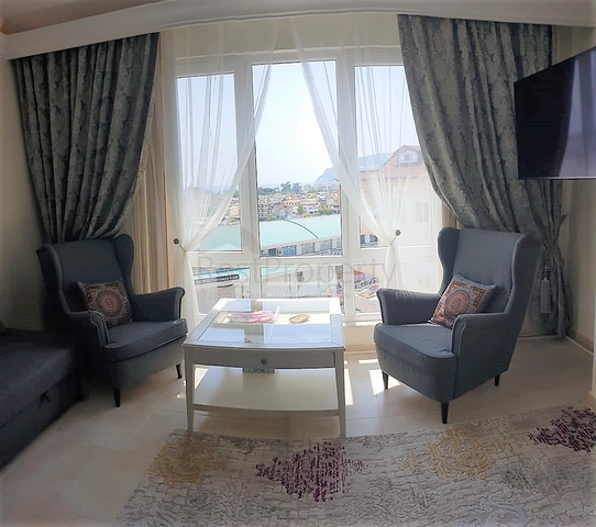 ضمن منطقة سكنية هادئة تضم كافة الخدمات - شقة مفروشة باطلالة ساحرة -جيكجلي / الانيا