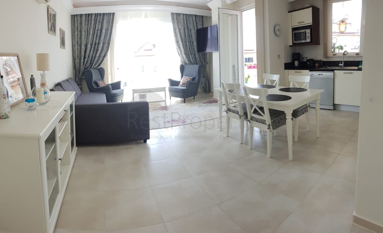 ضمن منطقة سكنية هادئة تضم كافة الخدمات - شقة مفروشة باطلالة ساحرة -جيكجلي / الانيا