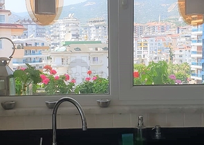 ضمن منطقة سكنية هادئة تضم كافة الخدمات - شقة مفروشة باطلالة ساحرة -جيكجلي / الانيا