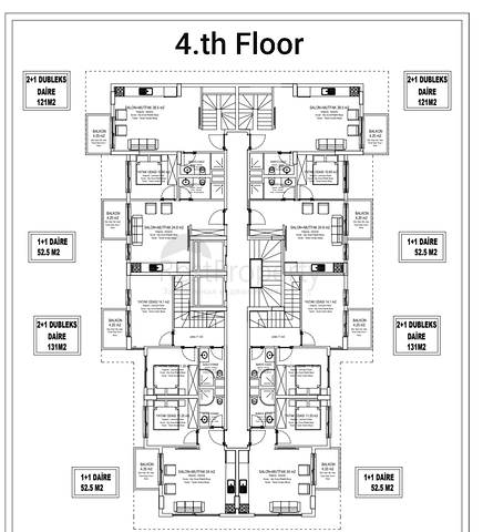 في مركز الانيا وعلى تلة مرتفعة - مجمع قيد الانشاء - بالاقساط 