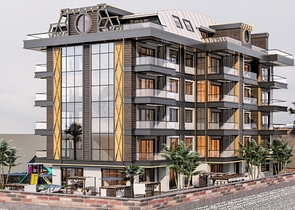 في مركز الانيا وعلى تلة مرتفعة - مجمع قيد الانشاء - بالاقساط 