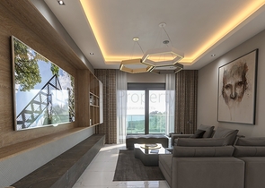 في مركز الانيا وعلى تلة مرتفعة - مجمع قيد الانشاء - بالاقساط 