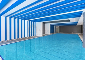 ضمن مجمع فاخر -اول صف على البحر - شقة غرفتين وصالة - مهموتلار / الانيا 