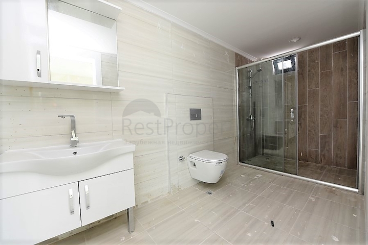 اطلالة بحر وجبل - شقة ضمن مجمع حديث - تصميم 1+2 -مهموتلار / الانيا 