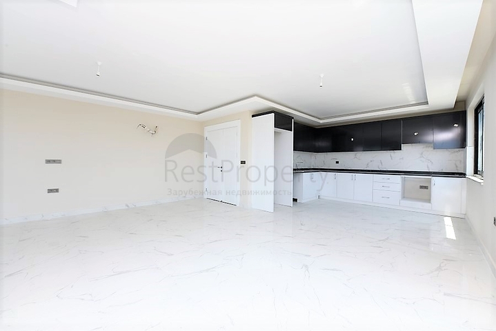 اطلالة بحر وجبل - شقة ضمن مجمع حديث - تصميم 1+2 -مهموتلار / الانيا 