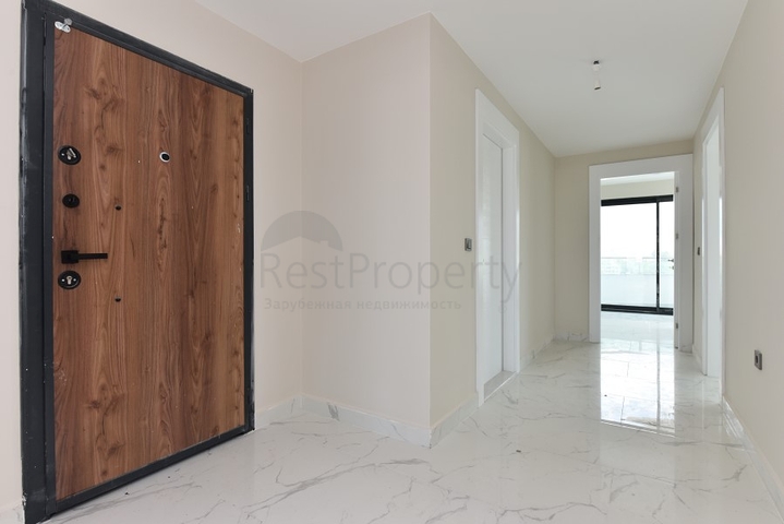 اطلالة بحر وجبل - شقة ضمن مجمع حديث - تصميم 1+2 -مهموتلار / الانيا 