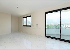 اطلالة بحر وجبل - شقة ضمن مجمع حديث - تصميم 1+2 -مهموتلار / الانيا 