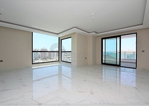 اطلالة بحر وجبل - شقة ضمن مجمع حديث - تصميم 1+2 -مهموتلار / الانيا 