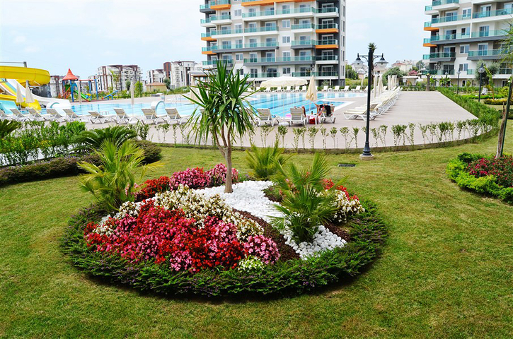 مجمع مميز بخدمات فاخرة -شقة مفروشة غرفة وصالة - في افسلار / الانيا 