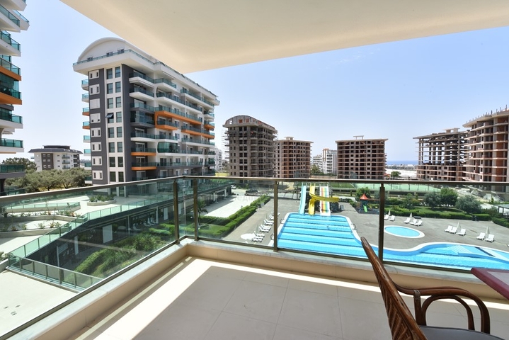 مجمع مميز بخدمات فاخرة -شقة مفروشة غرفة وصالة - في افسلار / الانيا 